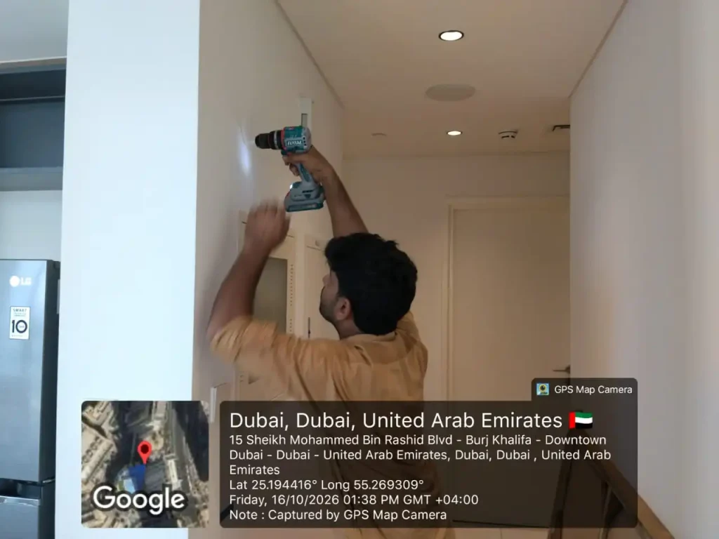 a burj crown handyman job by smart hands