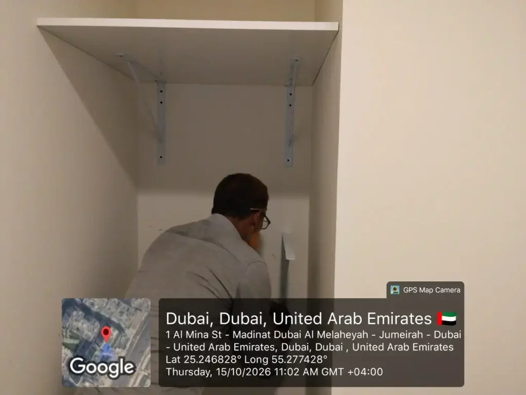 shelves installation by smart hands